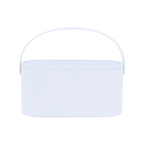Portable LED Light Storage Box Beauty And Makeup Mirror