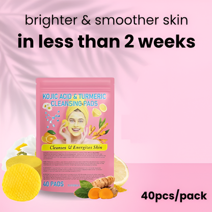 Kojic Acid & Turmeric Cleansing Pads (Original)